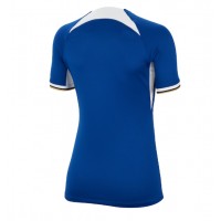 Camisa de Futebol Chelsea Equipamento Principal Mulheres 2023-24 Manga Curta